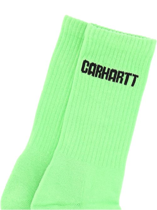 Industry Socks CARHARTT WIP | I0343712N7XXLUMO GREEN/BLACK